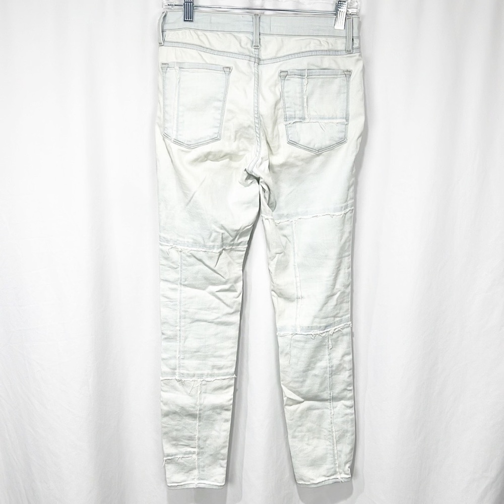 Frame Denim Patch Panel Patchwork Le Skinny De Je… - image 5